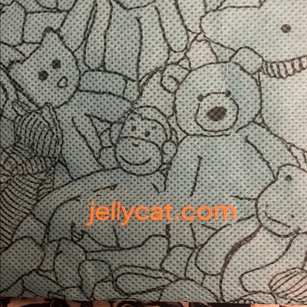 Jellycat Blue Drawstring Bag like new